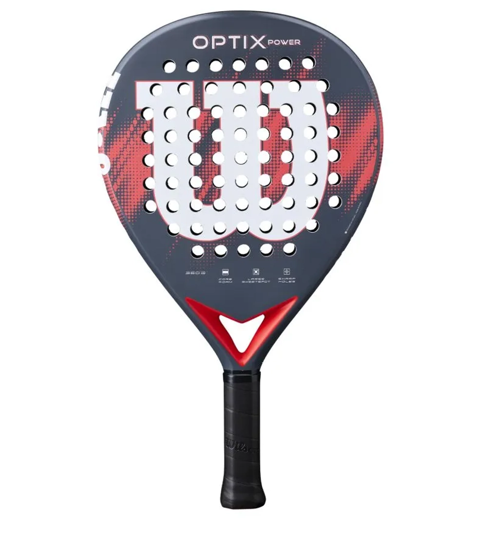 Ракетка для Padel Wilson Optix V2 Power - red