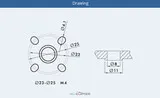 Пропеллер карбоновый FA 28.2x9.2 T-Motor складной (пара)