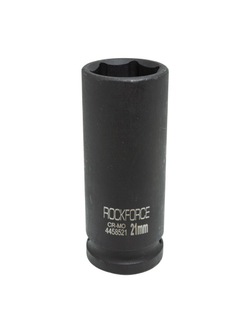 Головка ударная глубокая 1/2'', 21мм 6гр. RockForce##Rock FORCE RF-4458521
