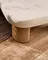 Журнальный столик Labra из цемента и акации 80 x 80 см