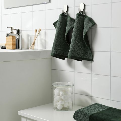 Полотенце IKEA HIMLEAN (ХИМЛЕОН), Зеленый, 30х30 см