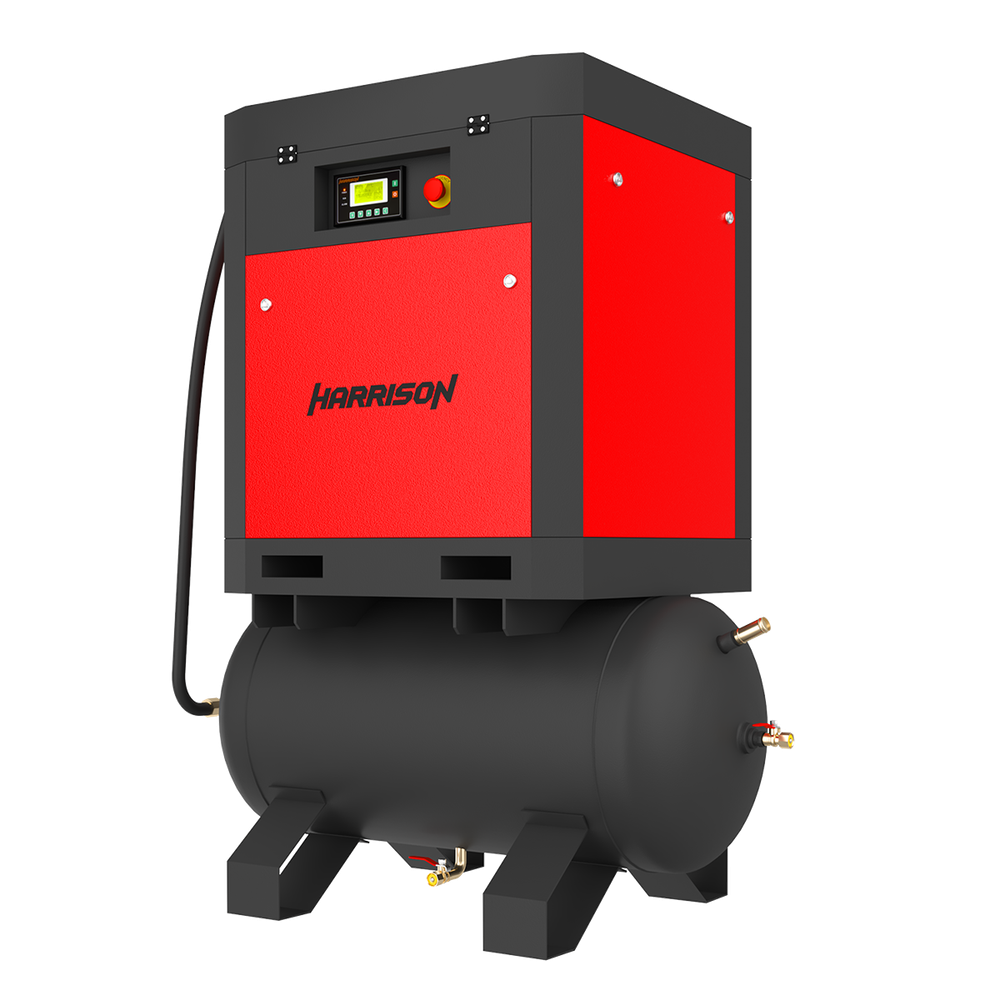 HRS-942900T3 Винтовой компрессор с ресивером Harrison: 2900 л/мин; 8 бар; 18,5 кВт