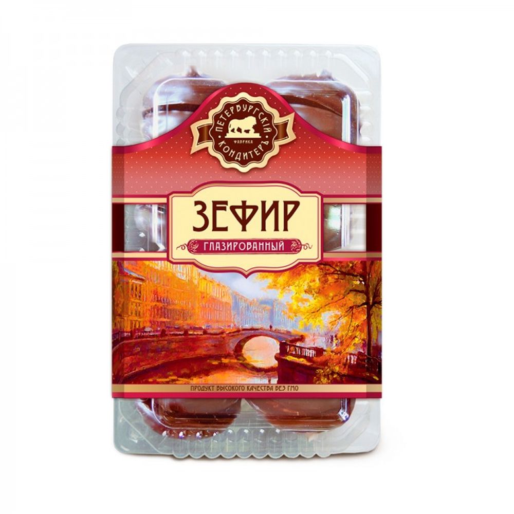 Зефир Ванильный в глазури 450г