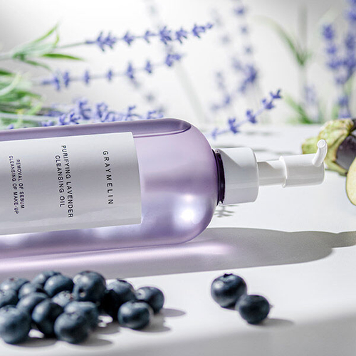 Гидрофильное масло для жирной кожи с лавандой Graymelin Purifying Lavender Cleansing Oil, 400 мл