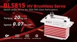 Сервопривод KST BLS815 HV (20 кг/см, 0.07 сек/60°, 73г)