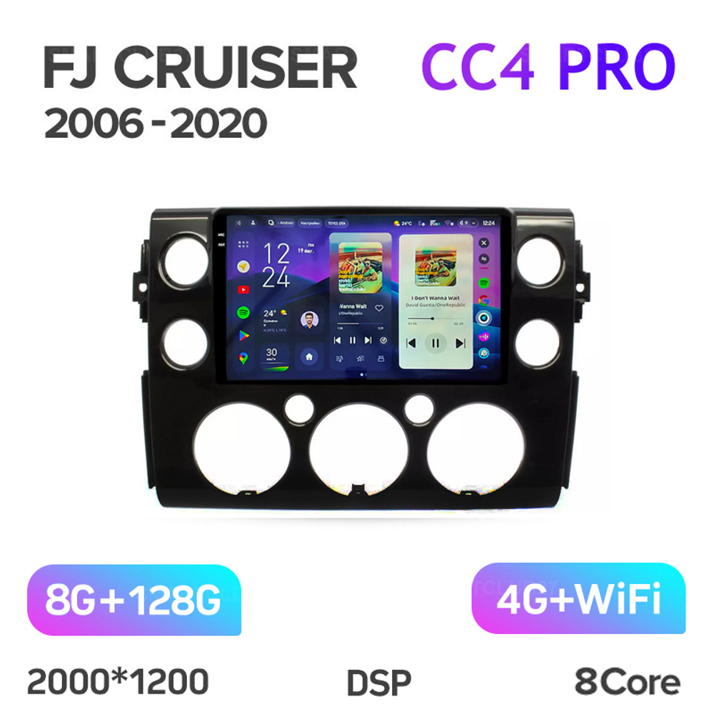 Teyes CC4 Pro 9" для Toyota FJ Cruiser 2006-2020