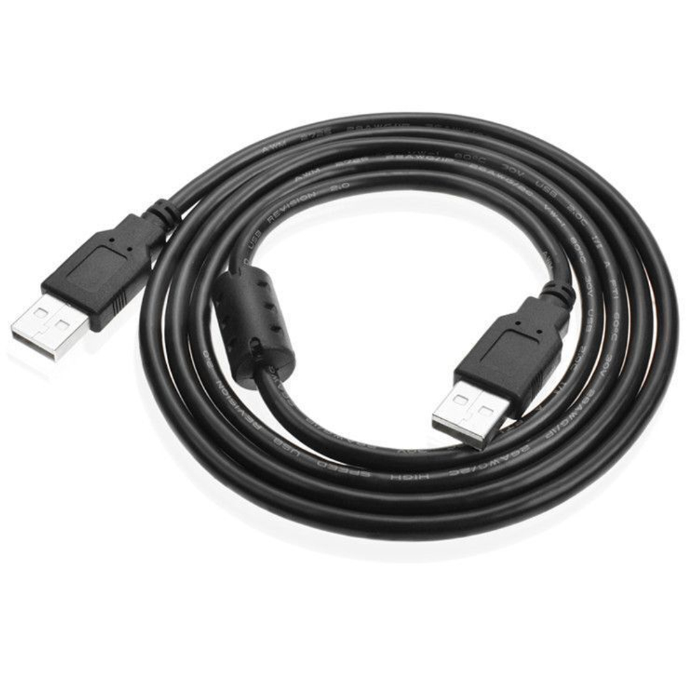 Кабель USB-USB A 2.0 (штекер-штекер) 50 см