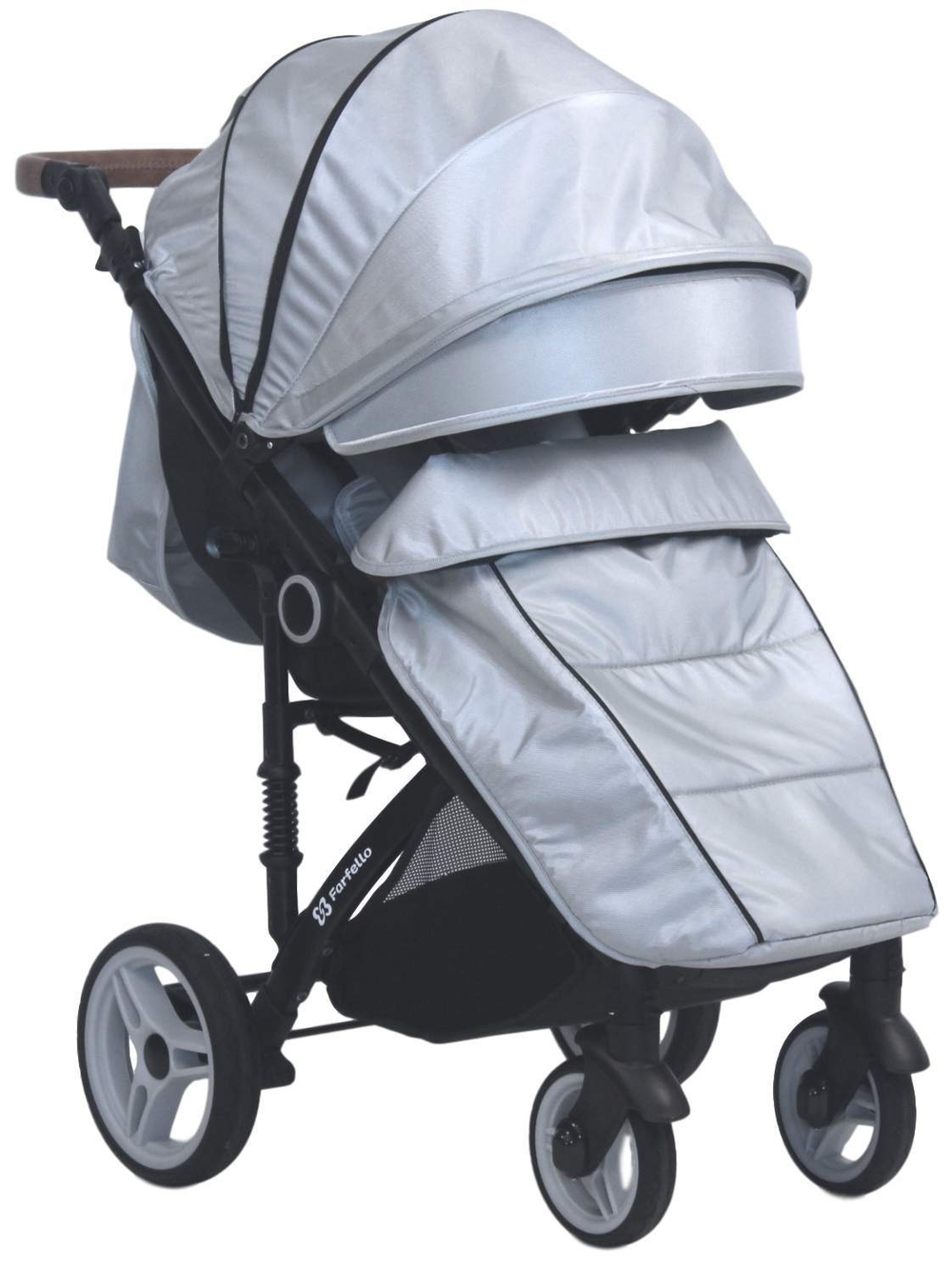 Коляска детская прогулочная Bino Angel Comfort серебристый Артикул: BAC-9