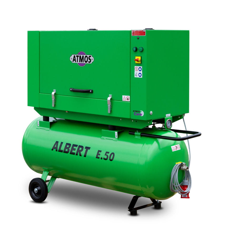 Винтовой компрессор Atmos Albert E 50-10 Рr с ресивером — Фото №5 