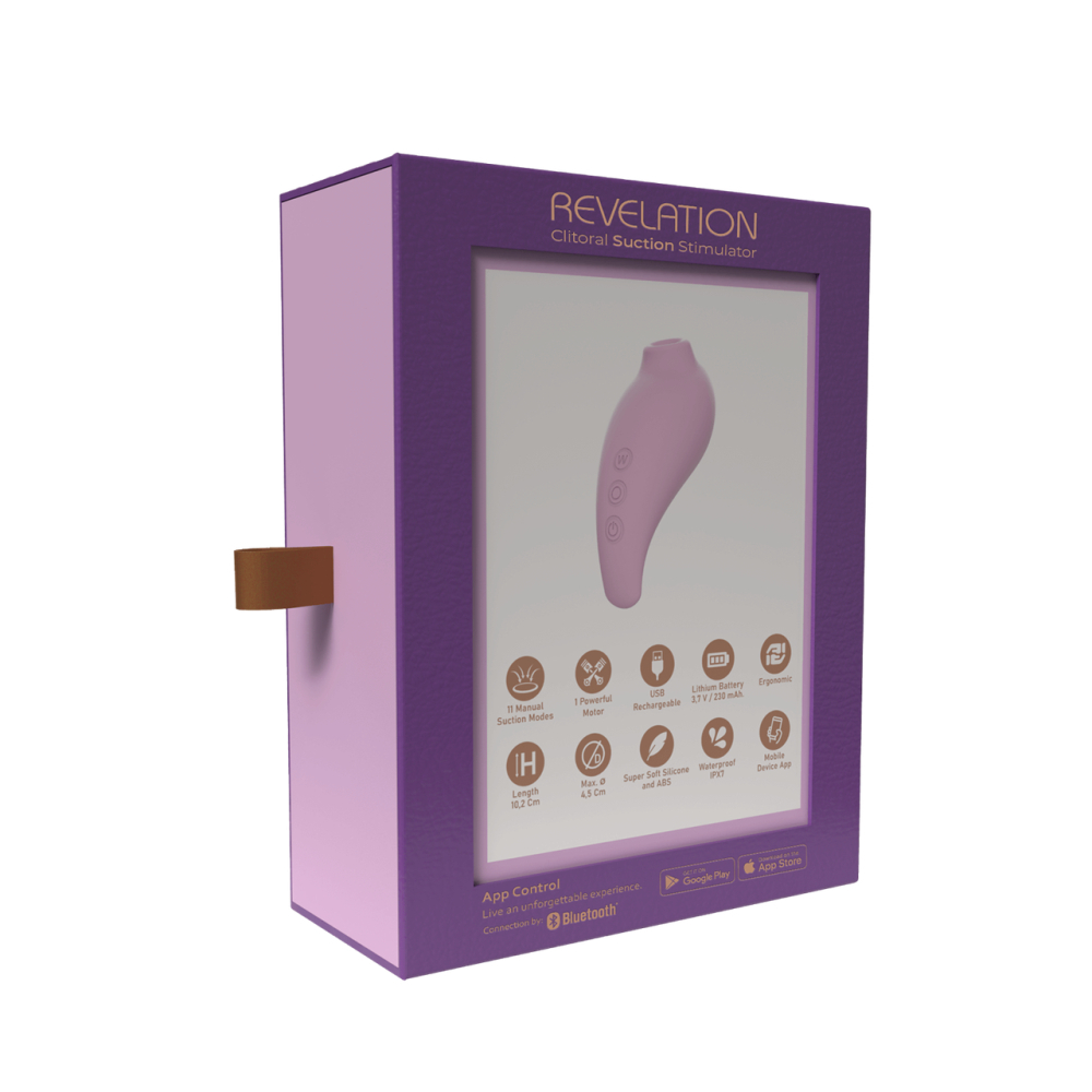 Вакуумный стимулятор Revelation Pink + APP 40851AL