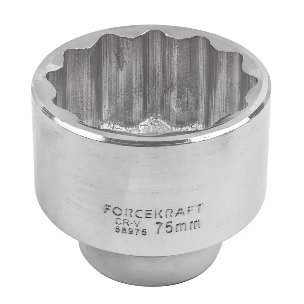 Головка 75мм 1''12гр. FORCEKRAFT FK-58975