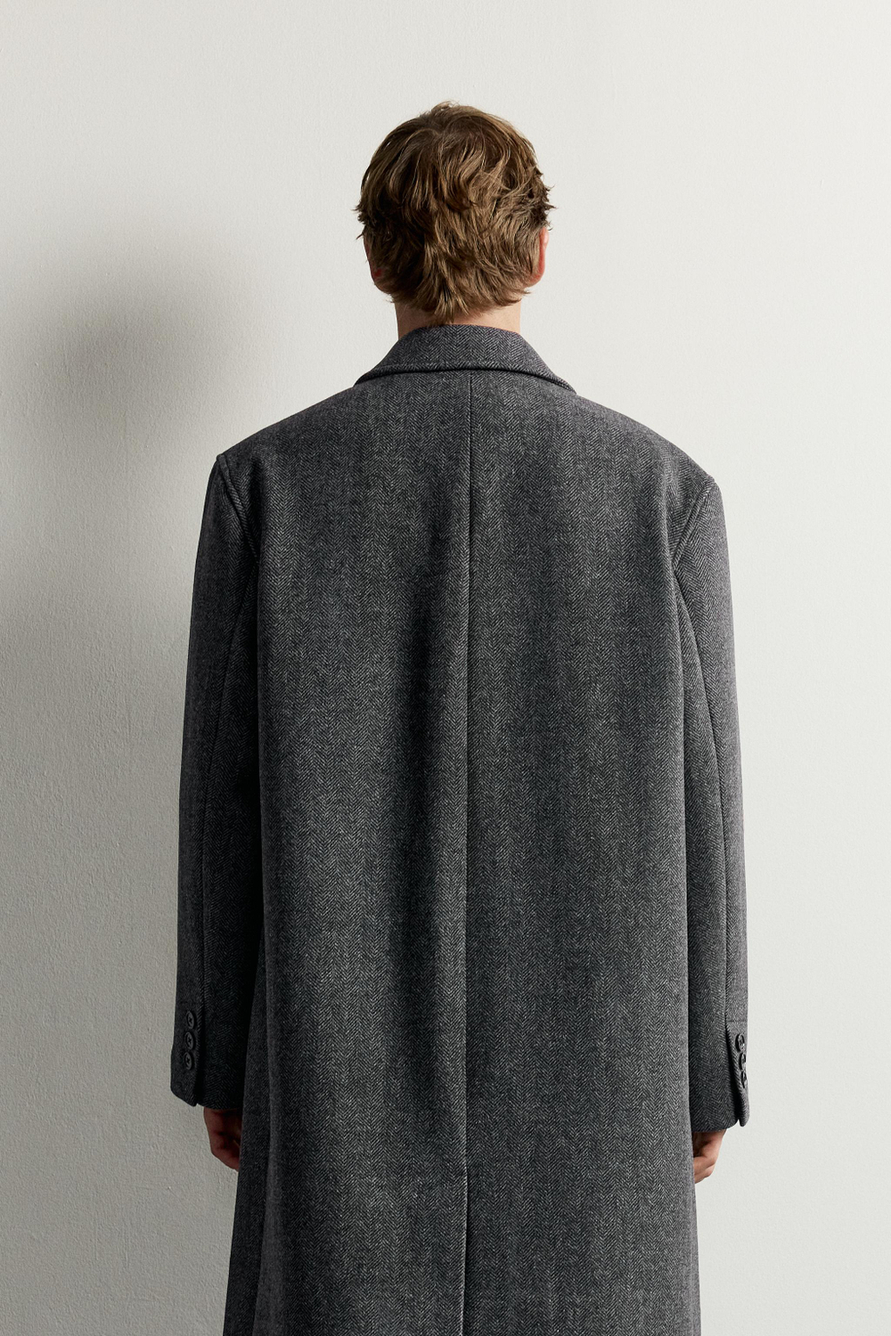 ПАЛЬТО RELAXED FIT ИЗ ШЕРСТИ — ZARA