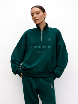 Джогеры Amoureux Dark Green