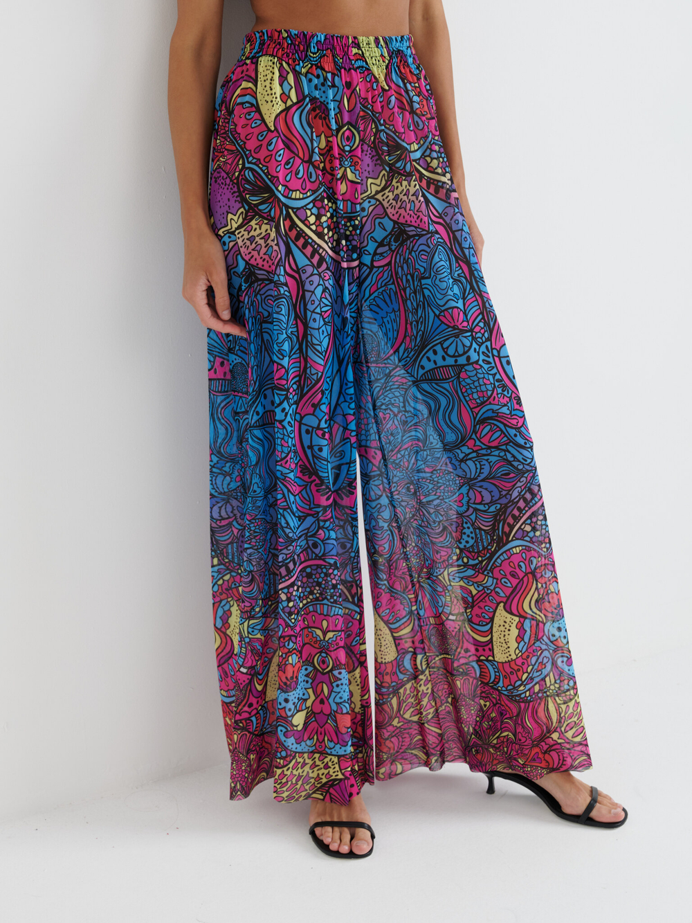 Брюки-палаццо женские пляжные "СЛОН"