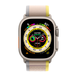 Умные часы Apple Watch Ultra GPS + Cellular, 49mm, Trail Loop M/L, Yellow/Beige (Желтый / Бежевый)