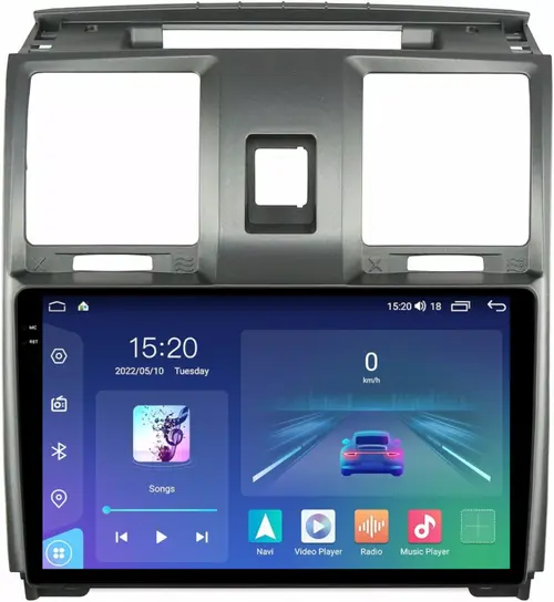 Магнитола для УАЗ Патриот, Пикап 2012-2016 - Parafar PF240LUX1U2K на Android 13, Быстрая, QLED+2K, CarPlay, 4G SIM-слот