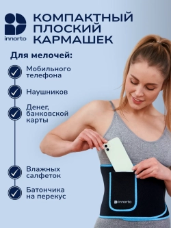 Пояс для похудения живота и боков с эффектом сауны