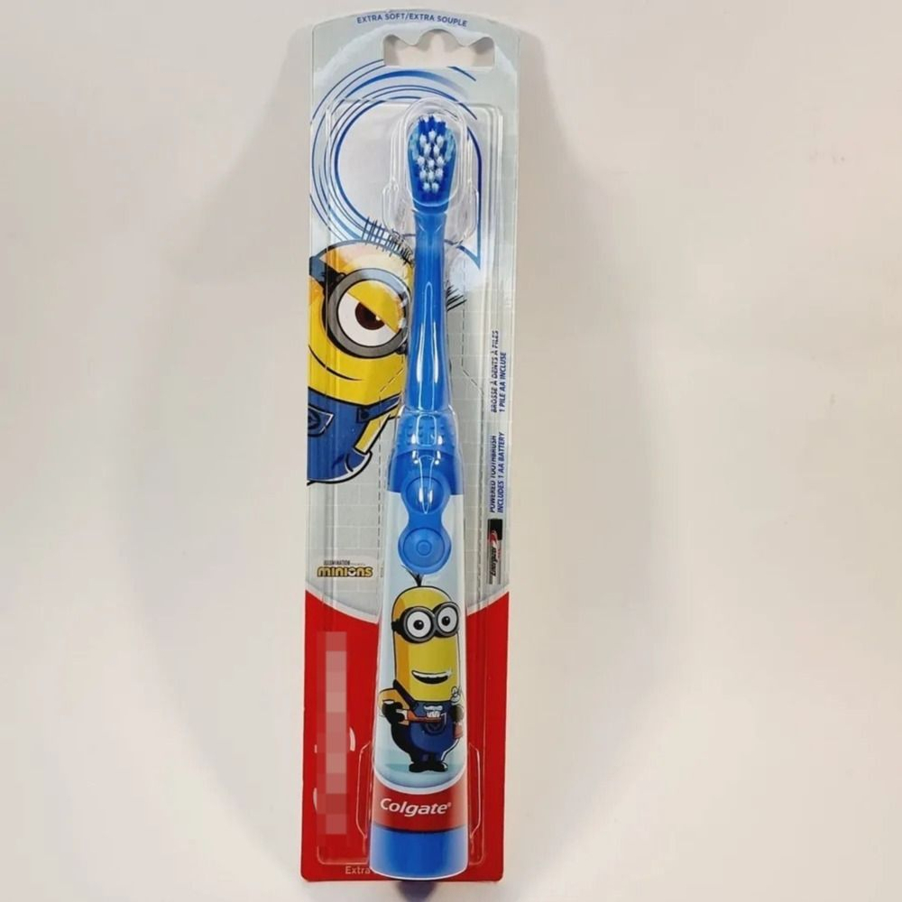Зубная щетка детская электрическая Minions extra soft (супермягкая) (из Финляндии)