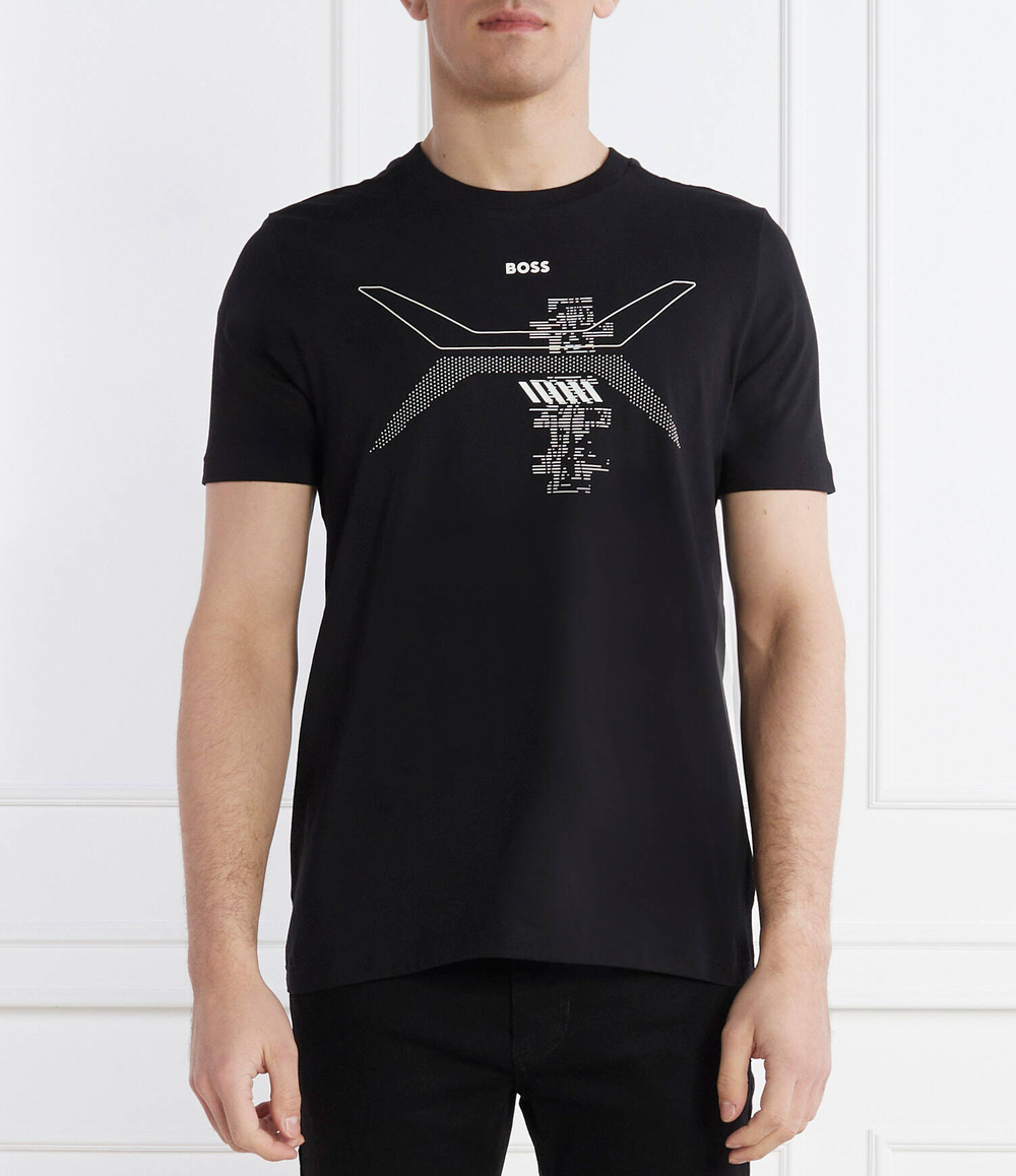 Футболка Tee 3 BOSS GREEN - черный(50506358)