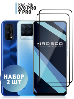 Набор стекол ROSCO для realme 7 Pro;realme 8;realme 8 Pro оптом (арт. RM-7PRO-FSP-GLASS-SET2)