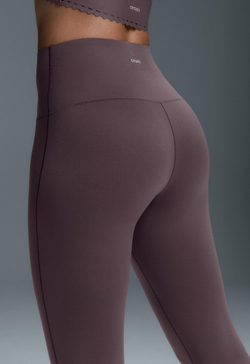 OYSHO Брюки клеш High Rise Perfect-adapt, коричнево-фиолетовый