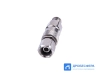 Вертлюг для окрасочного пистолета 1/4" гайка х 1/4" штуцер длинный
