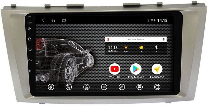 Магнитола для Toyota Camry 2006-2011 - AK347R9-MTK Android 10