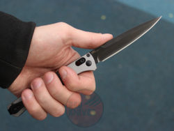 Нож Benchmade AUTO FACT с чёрным клинком 4170BK 4170BK
