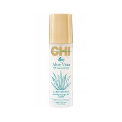 CHI Aloe Vera Увлажняющий крем для вьющихся волос с экстрактом шелка, 147 мл