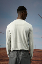 Лонгслив Nothomme Blue Seamless Knit Mesh Running Long Sleeve "Light Gray"