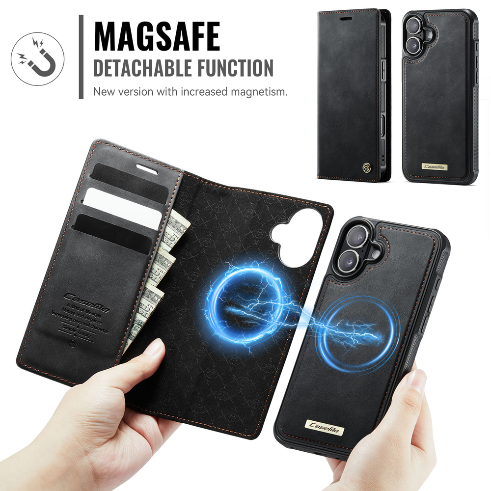 Чехол-кошелек CaseMe 2 in 1 MagSafe iPhone 17
