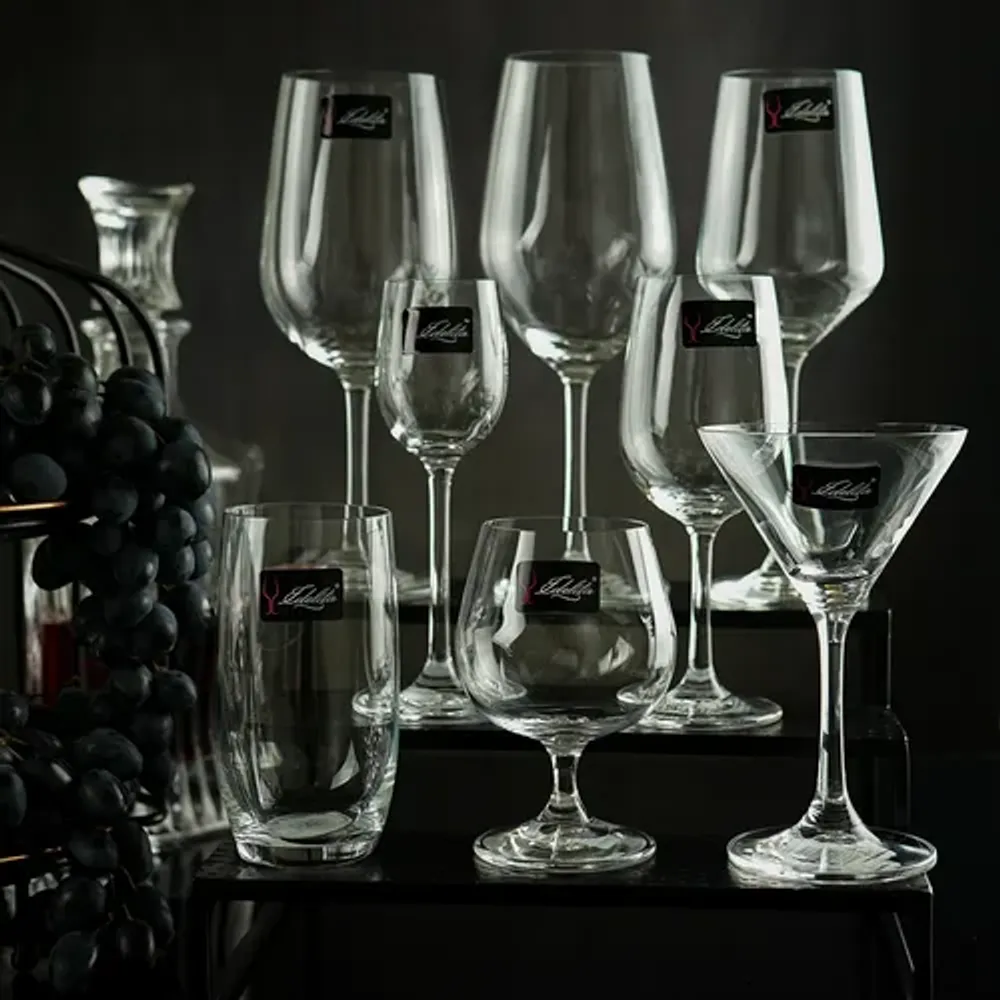 Бокал для вина 350 мл хр. стекло Cafe "Edelita" d 5,5 см h20,5 см P.L. - BarWare [6]