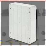 IEK TEKFOR Корпус пласт. ЩРН-П-24 IP41 черн. прозр. дверь
