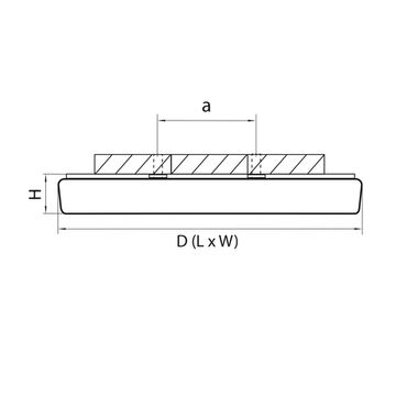 Встраиваемый светодиодный светильник 6W 3000K 324062 белый Zocco Lightstar
