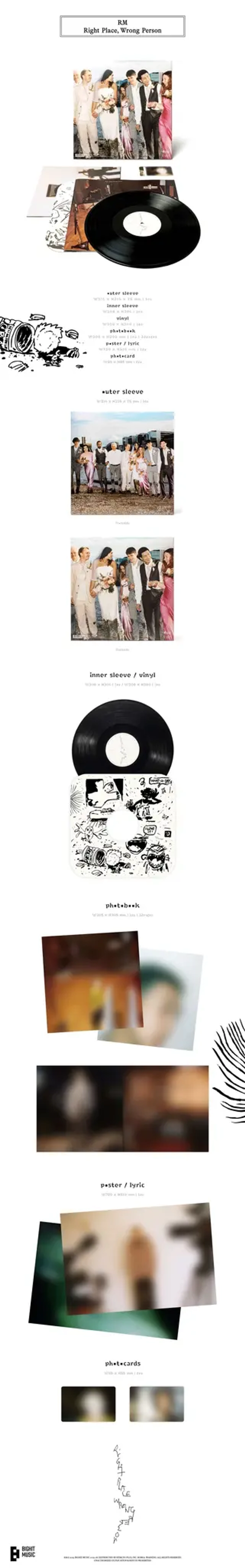 Винил RM - Right Place, Wrong Person LP
