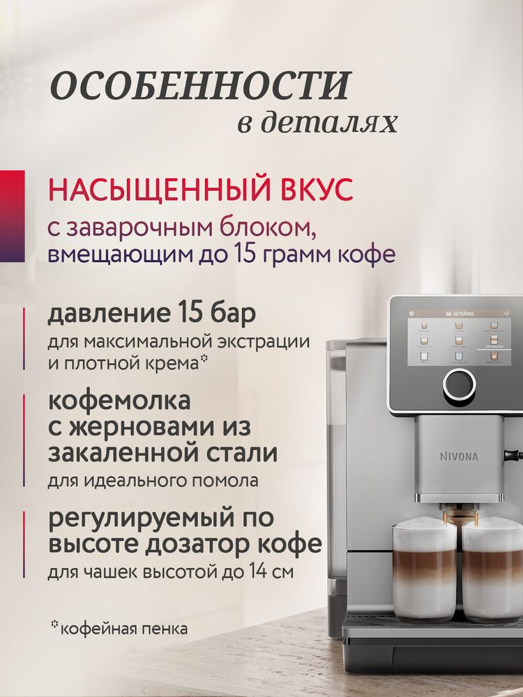 Кофемашина Nivona CafeRomatica NICR 970