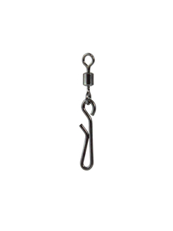 Вертлюжок рыболовный SWIVEL WITH SNAP с быстросъёмной застежкой Hanging-B 3017 №4