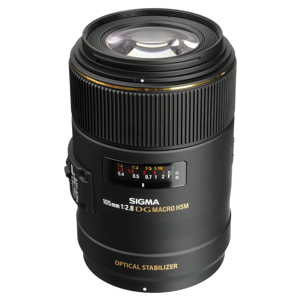 Объектив Sigma AF 105mm f/2.8 EX DG OS HSM Macro Nikon F