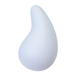Голубой вибромассажер в форме капли 8,1см Satisfyer Dew Drop