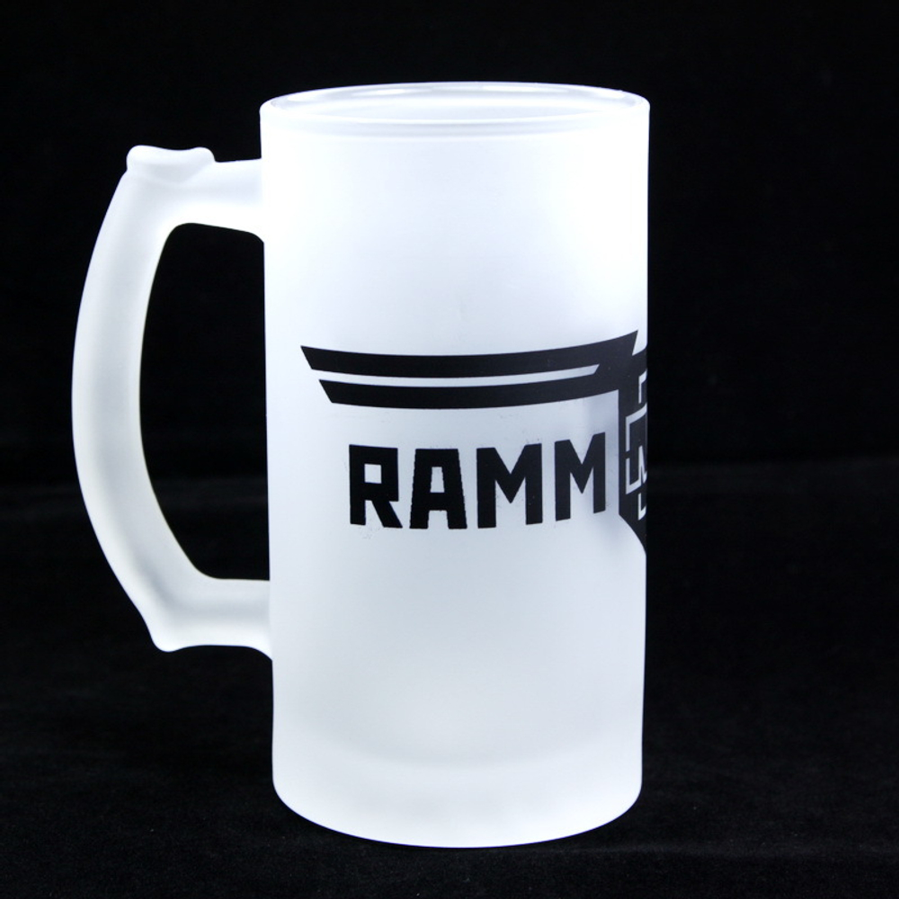 Бокал пивной Rammstein надпись (050)