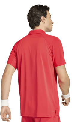 Мужское теннисное поло Adidas Club Tennis — pure ruby