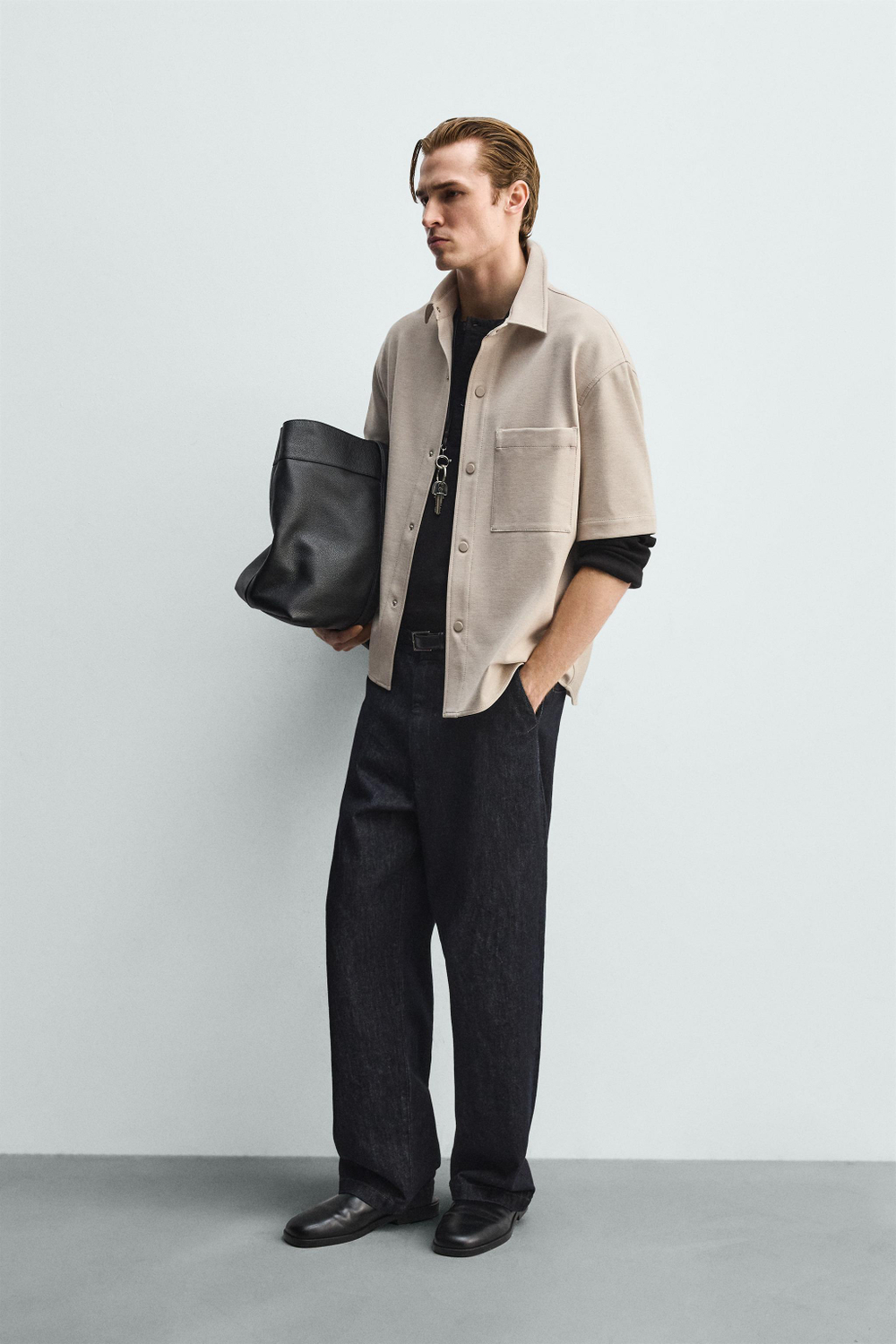 КУРТКА-РУБАШКА NON IRON — ZARA
