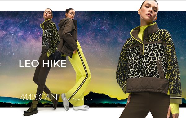 Новая коллекция от Marc Cain "Leo Hike". Новая коллекция от Marc Cain "Leo Hike".