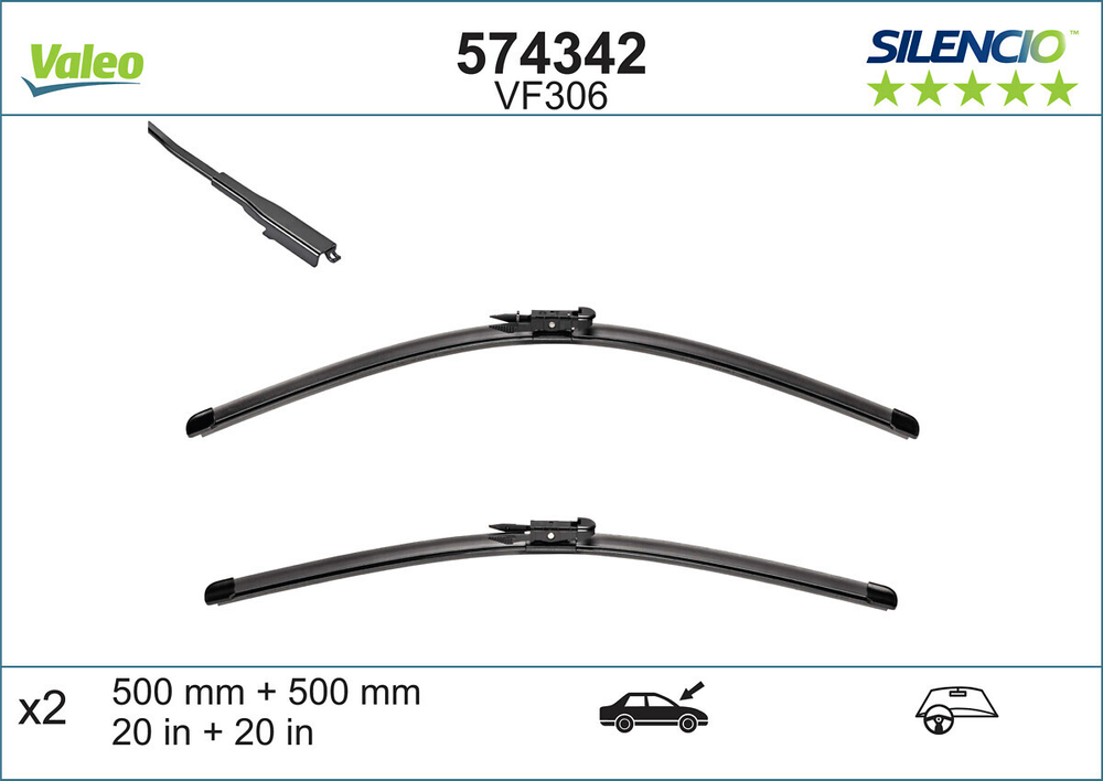 VALEO - 574342-VAL - Wiper Blade
