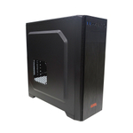 Корпус Mastero DC-04, Без БП, ATX, чёрный, 1xFAN, 2xUSB2, 2xUSB3 (MS-DC-04-FB)