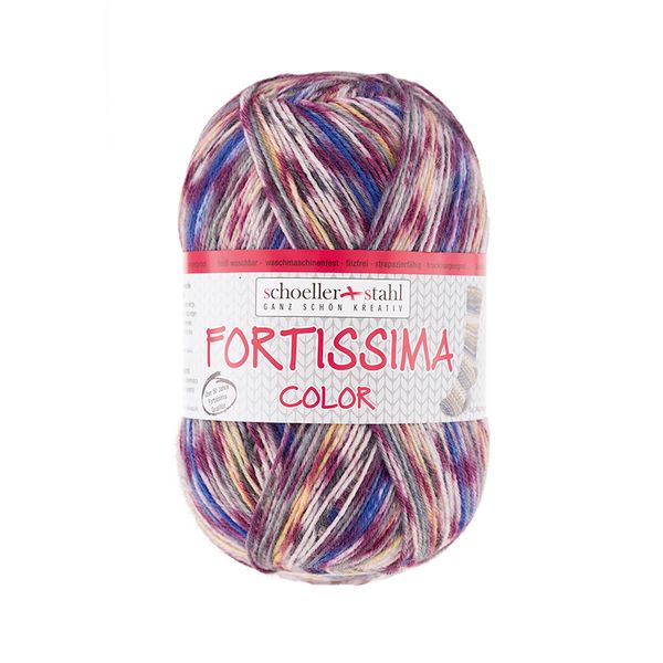 Пряжа Austermann (Аустерманн) Fortissima Socka 4-fach color / уп.5 мот. по 100 г, 420м, осенние листья