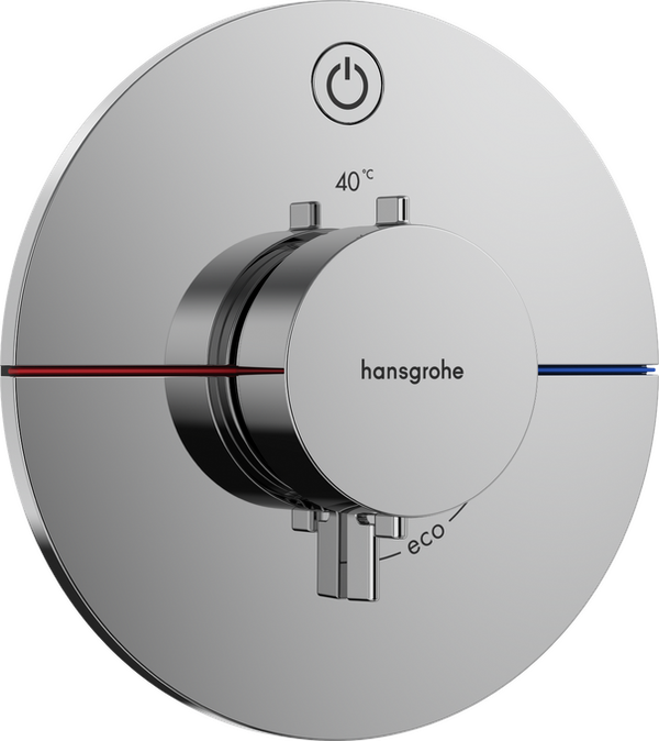 Термостат для душа Hansgrohe ShowerSelect Comfort S 15553000 скрытого монтажа, 1 потребитель