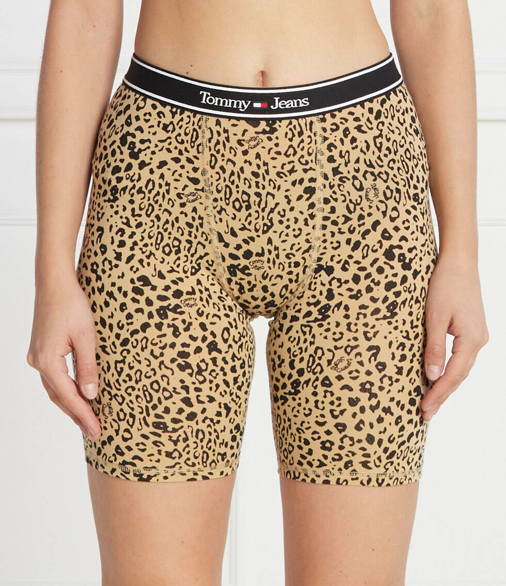 велосипедки Tommy Hilfiger - коричневый(UW0UW04972)