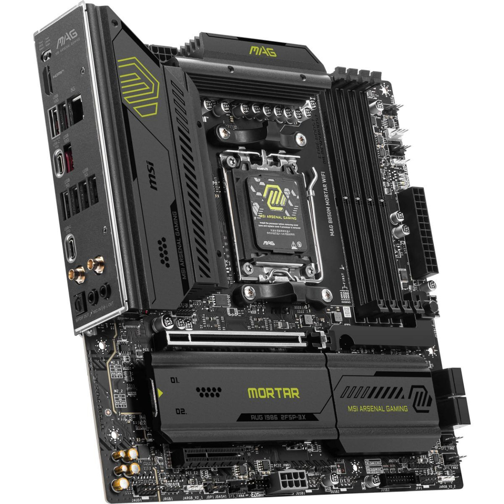 Материнская плата MSI MAG B850M MORTAR WIFI, AM5, DDR5, mATX