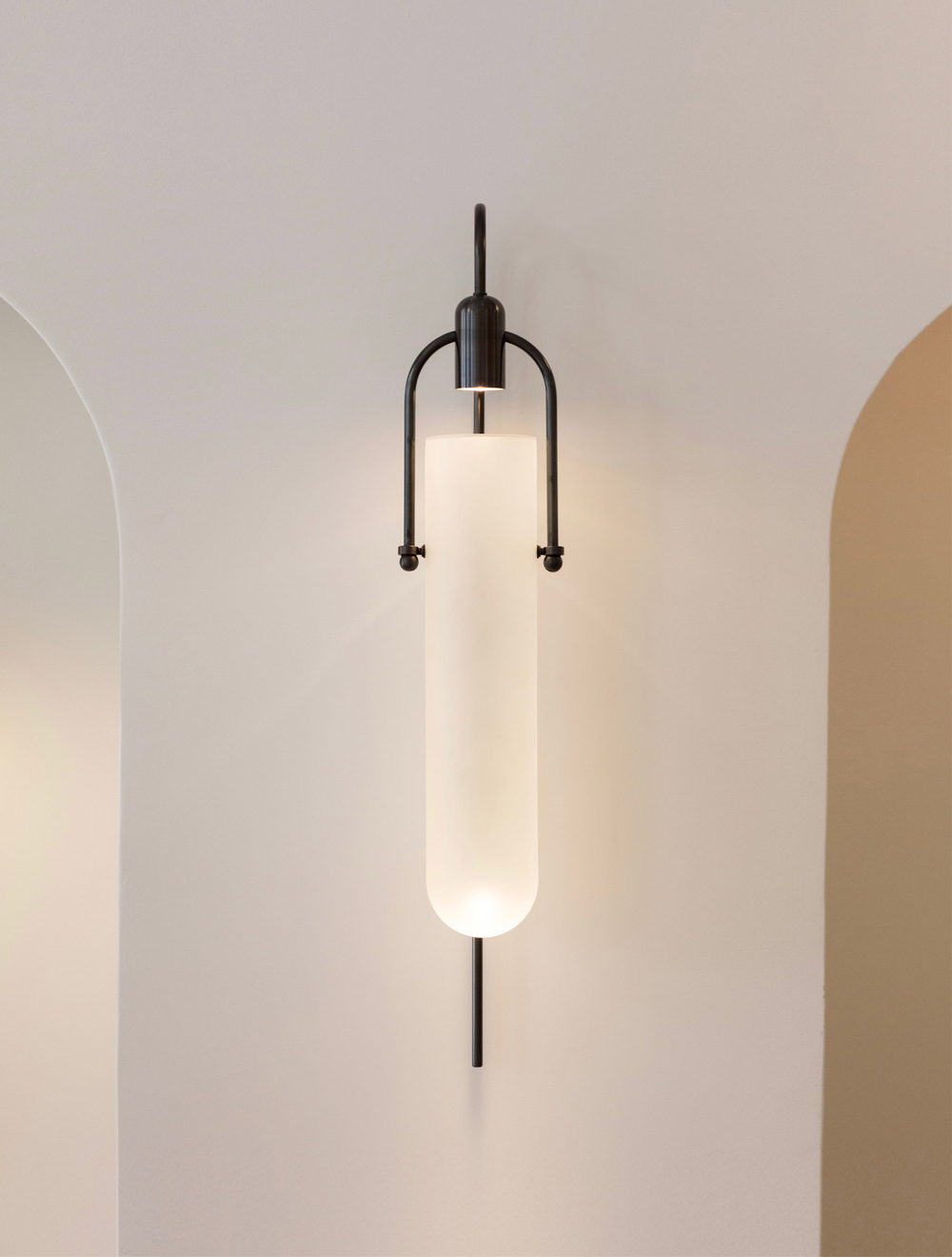 Arc Well Sconce 22" by ALLIED MAKER